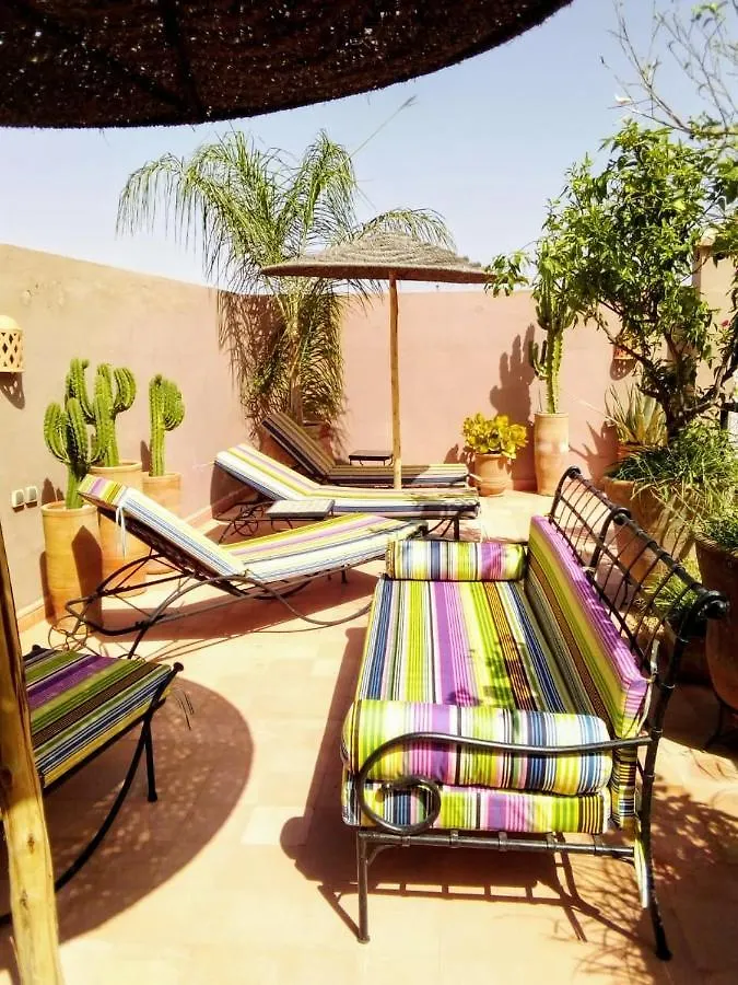 Riad Dar-Cactus-Bleu, Un Ecrin Dans La Medina Marrakesh