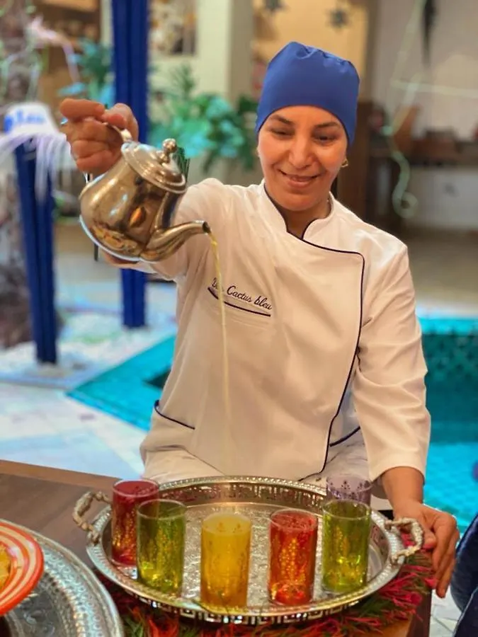 Riad Dar-Cactus-Bleu, Un Ecrin Dans La Medina 0*, Marrakesh