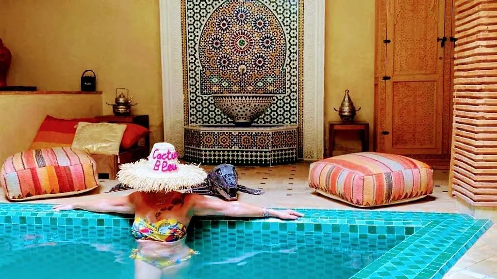 Riad Dar-Cactus-Bleu, Un Ecrin Dans La Medina 0*, Marrakesh Morocco