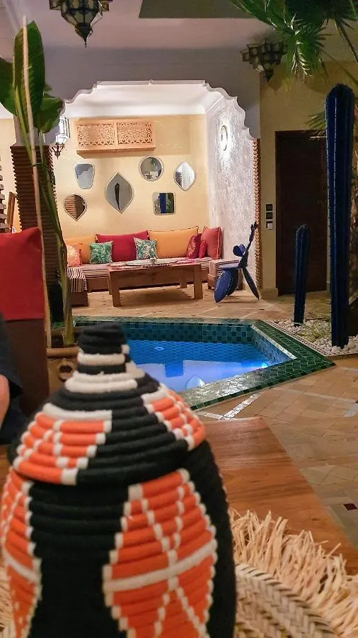 Riad Dar-Cactus-Bleu, Un Ecrin Dans La Medina 0*, Marrakesh Morocco