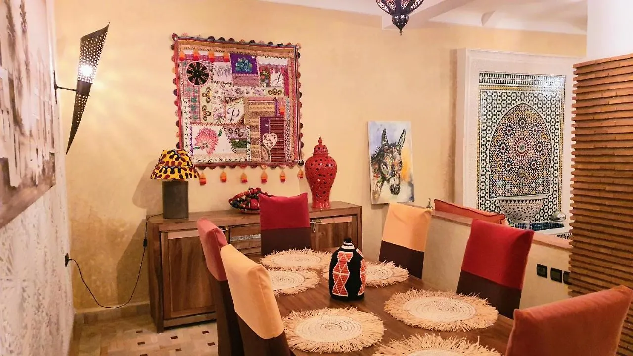 Riad Dar-Cactus-Bleu, Un Ecrin Dans La Medina Morocco
