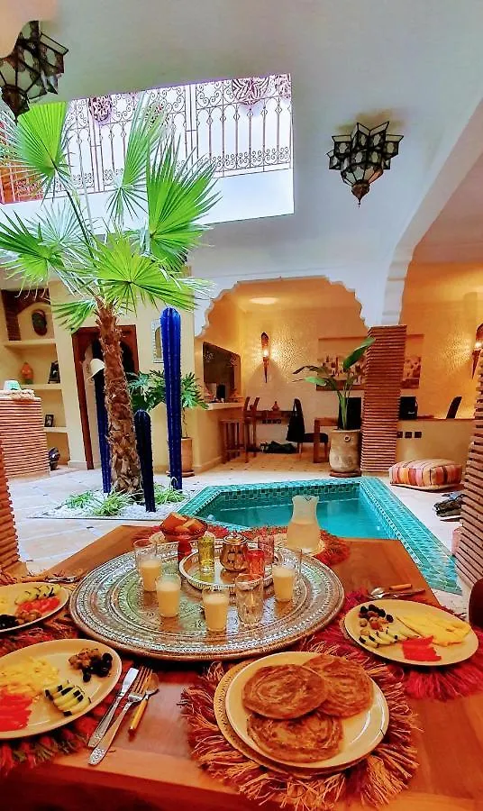 Riad Dar-Cactus-Bleu, Un Ecrin Dans La Medina Morocco